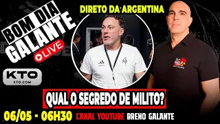 🚨AO VIVO DIRETO DA ARGENTINA🚨 QUAL O SEGREDO DE MILITO ❓