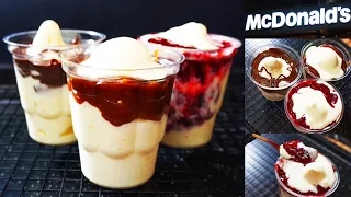 حصريا أسرار وطريقة صنداى ماكدونلدز وكل صوصاته بالتفصيل وبنص السعر فقط mcdonald's sundae