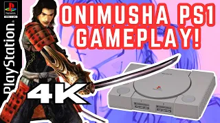 Onimusha [PS1] for the original PlayStation 4K Footage | Cancelled Prototype Beta | #unseen