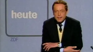 ZDF Heute zum Sendeschluß Karfreitag 28.3.1986