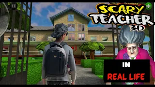 Scary Teacher 3D in Real Life Game Fun