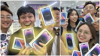 TẠM BIỆT iPHONE 13 PRO MAX - CẢ SCHANNEL DẮT TAY NHAU ĐI MUA iPHONE 14 PRO MAX:))