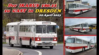 Der Ikarus 180 zu Gast in Dresden (02.04.23)