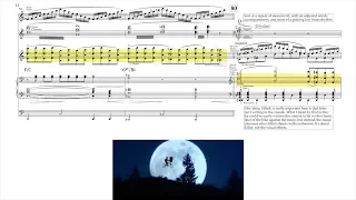 "Halloween/Flying Bike" - E.T. (Score Reduction & Analysis)