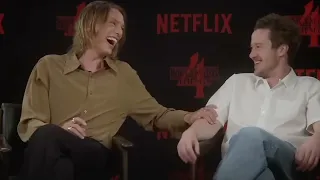 Jamie Campbell Bower & Joseph Quinn BEING GAY 🌈 FOR EACH OTHER FOR 888 SECONDS  🌈