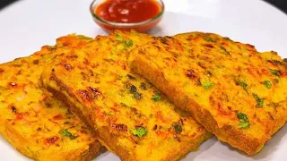 bread or   बेसन का ऐसा नास्ता जो सभी को बहुत पसंद आएगा||Breakfast Recipe In Hindi||