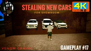 Stealing New cars for Showroom || GTA SAN ANDREAS || GAMEPLAY #17