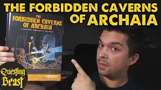The Forbidden Caverns of Archaia: OSR DnD Megadungeon Review