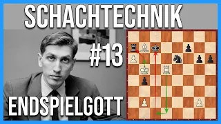 Schachtechnik 13 || Bobby Fischer zerdrückt Mark Taimanov im Endspiel
