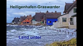 Heiligenhafen-Graswarder   LAND UNTER