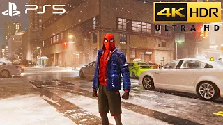 Spider-Man: Miles Morales - PS5 Ray Tracing 4K HDR Gameplay 2160P