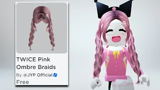 ROBLOX TWICE SQUARE FREE HAIR IS FINALLY HERE 🥰 (FASTEST METHOD)