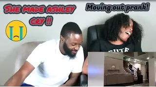 Im Moving Out Prank on Ashley Ortega!! (Reaction)