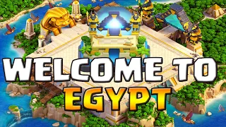 I BOUGHT EGYPT SCENERY - CLASH OF CLANS