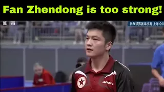 Xu Xin (Shanghai) vs Fan Zhendong (PLA) Chinese National Games 2017