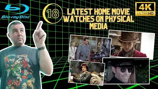 18  HOME MOVIE WATCHES ON PHYSICAL MEDIA 👍🏻💿🎥