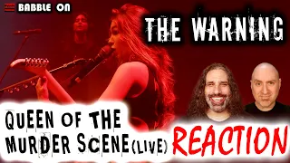 THE WARNING - QUEEN OF THE MURDER SCENE (Live) Reaction #dark #paulina #daniela #alejandra 🔥🔥🔥🤘😁🤘🔥🔥🔥