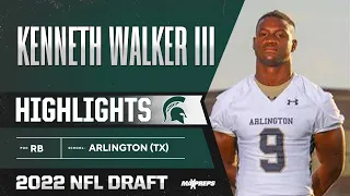 2022 NFL Draft: Seattle Seahawks' Kenneth Walker III | High School Football Highlights