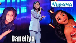 Daneliya Tuleshova - Moana (sound track from Moana) Kazakh Version | REACTION!!!