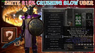 Diablo II Resurrected - Smite Build Uber Tristram Higheste 215% Crushing Blow