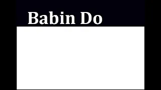 Babin do  ( I dio )