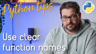 Don't Obfuscate Your Function Names // Python Tips