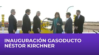 Inauguración del Gasoducto Néstor Kirchner