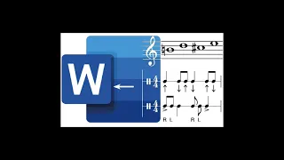 Write notes (music) in Word, easy and fast with the font AKNotes