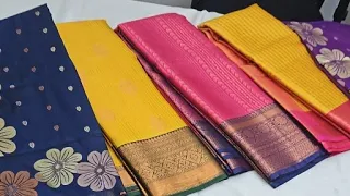 Premium silk saree collections | shop at wwww.madrassarees.com | Mulberry silk | kanchi semi silk