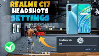 Realme C17 📱 Free Fire Headshots Settings || DPI+Senctivity 100% Working Try 👈