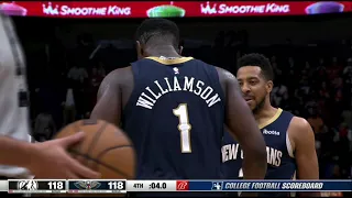 Zion Williamson Scores 12 Straight Points on the Final Minutes of Pelicans vs Timberwolves 😳🤯