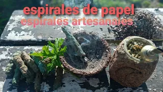 ESPIRALES ARTESANALES 🌿🍃...elimina los mosquitos con los sahumos (ideal emprendedor )