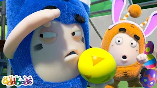 Easter Egg Hunt | Oddbods Easter Special 🐰🥚 | Moonbug No Dialogue Comedy Cartoons for Kids