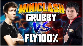 MINICLASH! Grubby vs Fly100% | WC3