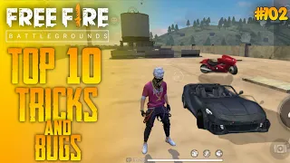 Top 10 New Tricks In Free Fire | New Bug/Glitches In Garena Free Fire #102