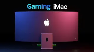 Gaming imac concept. it is a gaming device of apple.