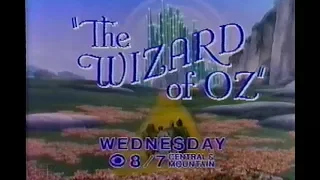 The Wizard of Oz (1988) CBS Promo