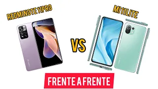 Xiaomi redmi note 11 pro vs Xiaomi mi 11 lite [ comparación completa ] cual es mejor?