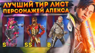 Лучшие персонажи Apex Legends! Тир лист Легенд в Апексе! Какая легенда в Апексе лучше?