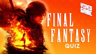BLINDTEST x QUIZ - Final Fantasy Jeux vidéo