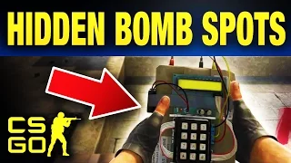 Top 10 Hidden CS:GO Bomb Plants