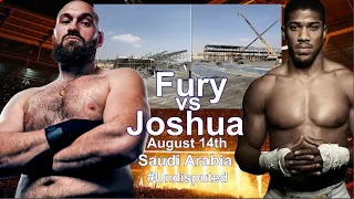 Saudi Arabia building NEW STADIUM for Anthony Joshua vs Tyson Fury!!