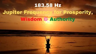 183.58 Hz | Jupiter Frequency - Jupiter Meditation | Jupiter Chakra Meditation-Jupiter Healing Music