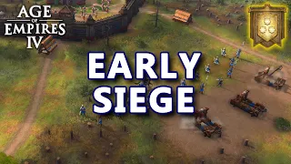 Art of War #4 - Early Siege (GOLD) - Age of Empires 4 Guide