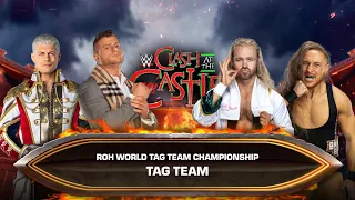 Cody Rhodes & MJF vs. Bate & Dunne - ROH World Tag Team Championships 60-Minute Iron Match