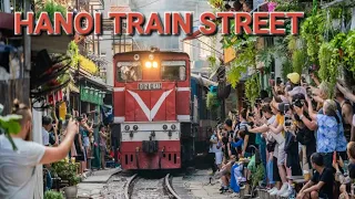 Hanoi Train Street - Hanoi HIGHLIGHTS & HIDDEN GEMS By Vintage Minsk Motorbike