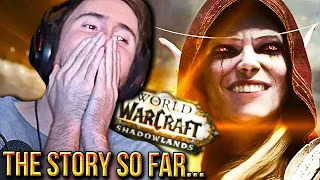 Shadowlands Story Catch-Up! A͏s͏mongold Reacts to Platinum WoW Lore RECAP