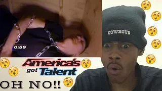 Demian Aditya: ESCAPE Artist Attempts DEADLY Performance - America's Got Talent 2017 Reaction