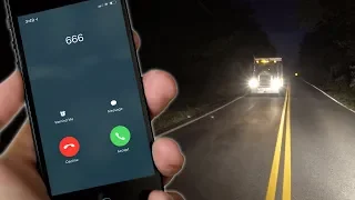 missed call from the devil while on clinton road... (chased by phantom trucks)