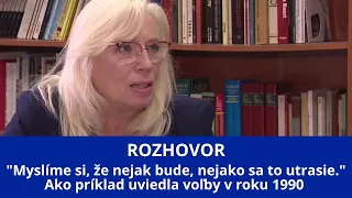 ROZHOVOR: IVETA RADIČOVÁ K 30. VÝROČIU SAMOSTATNOSTI SLOVENSKA